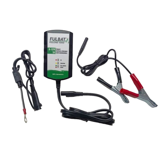 Carica batteria per moto e scooter