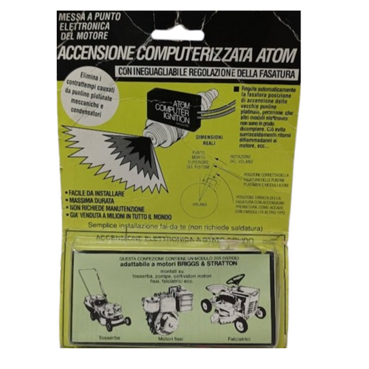 Cetralina elettronica atom