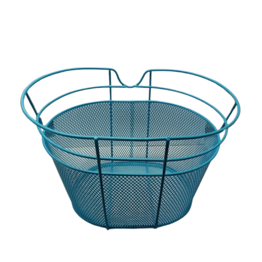 Cestino anteriore bici Celeste