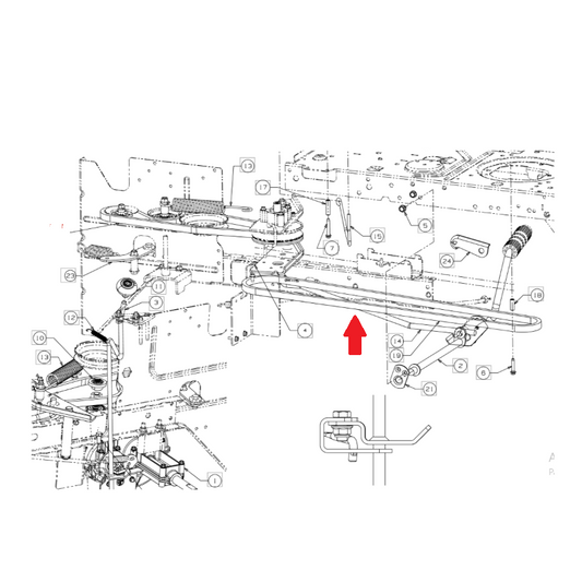Cinghia variatore trattorino MTD