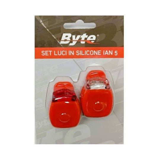 Faretti a batteria bicicilcletta rossi