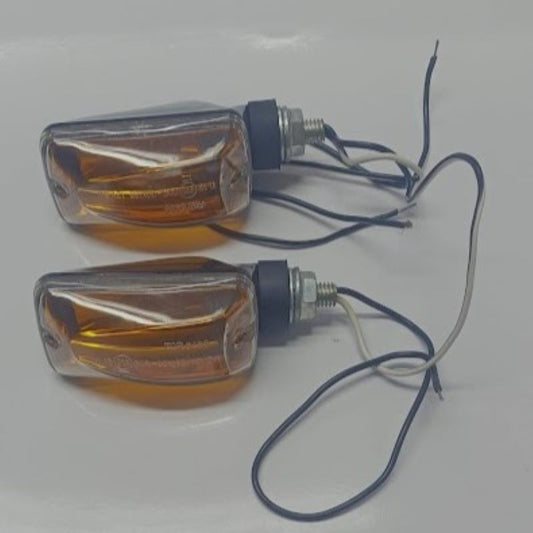 Frecce indicatore di direzione moto