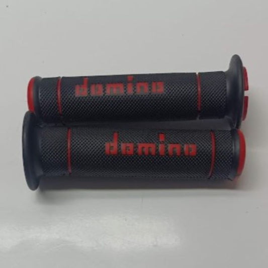 Manopole trial Domino Rosso nero