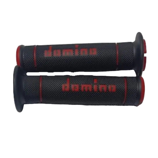Manopole trial Domino Rosso nero