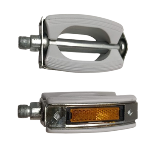 Pedali bianchi bicicletta