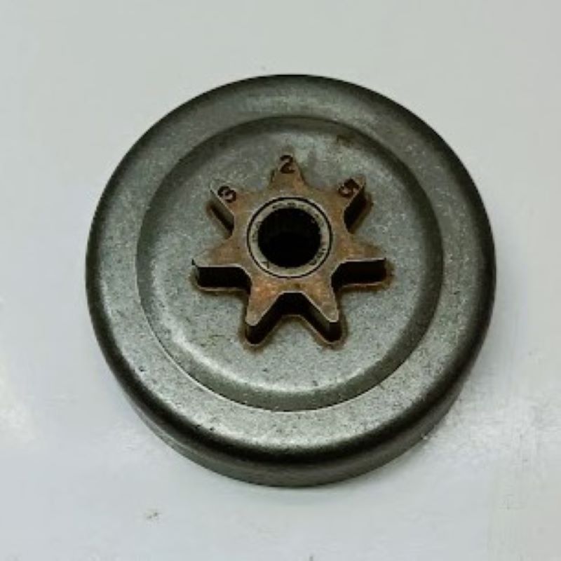 Pignone Campana Frizione Motosega OLEOMAC EFCO 936 940 325' Denti 7