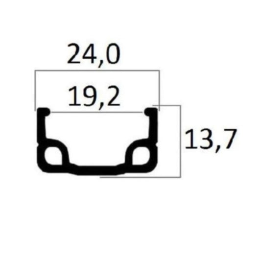Ruota posteriore MTB