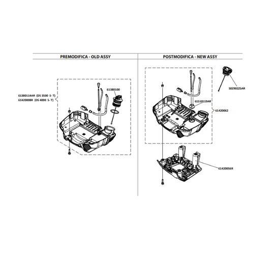 Serbatoio decespugliatore Efco