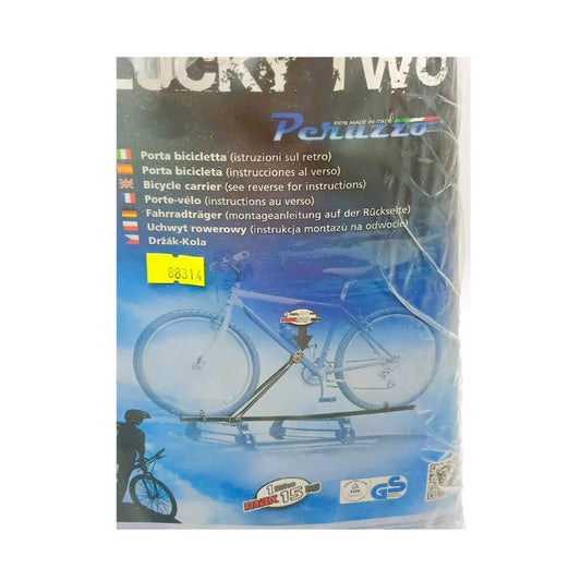 Portabici al tettuccio della macchina