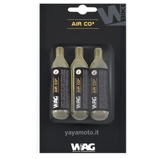 Bomboletta Aria CO² con filetto per bicicletta