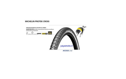 Copertone bicicletta 700x40 Michelin per E-Bike