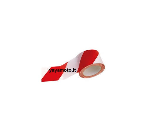 Nastro segnaletico bianco rosso 200 m