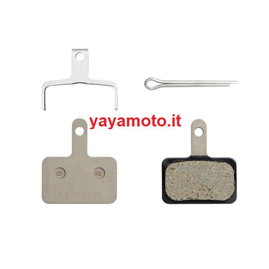 Coppia pastiglie freno Shimano ciclo MTB
