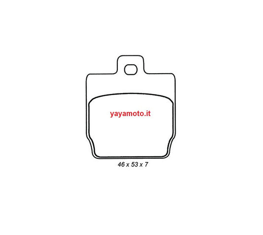 Pasticche freno scooter Malaguti Yamaha MBK