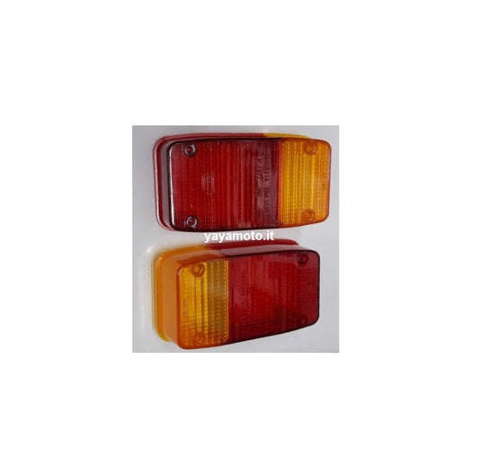 Coppia plastiche fanalino Piaggio Ape MP