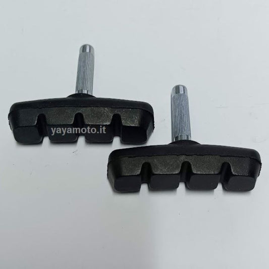 Coppia pattini freno MTB