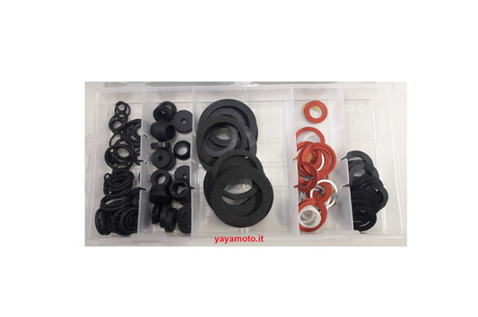 Scatola assortimento guarnizioni per officina