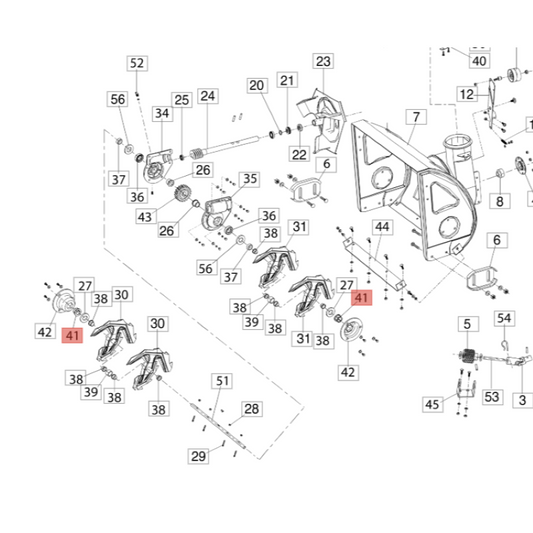 Boccola turbina spazzaneve.