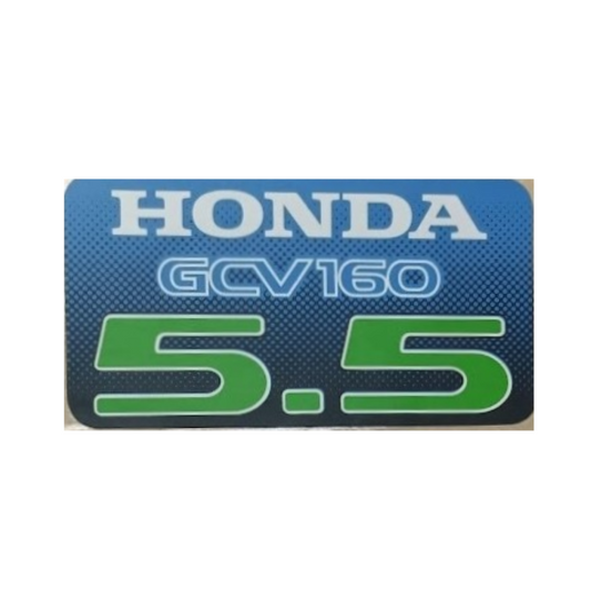 Etichetta Honda GCV 160
