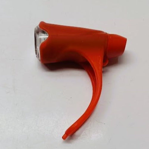 Fanale anteriore Atala Byte per bici in silicone Rosso