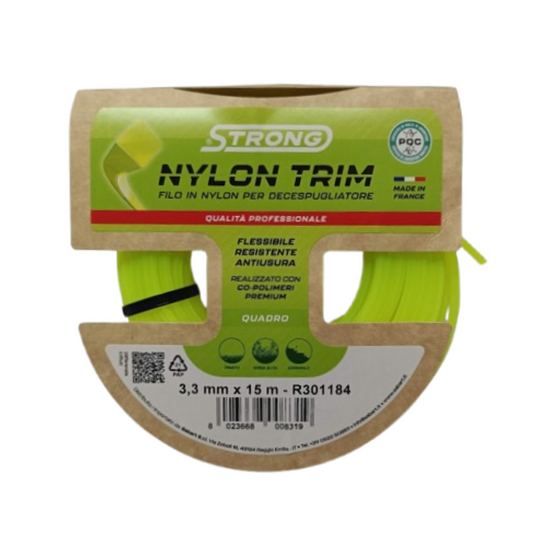 Filo di nylon quadrato