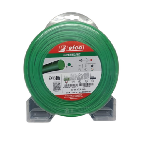 Filo di nylon 2.4 Greenline Efco per decespugliatore
