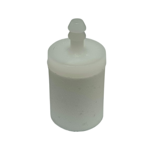 Filtro pescamiscela in porex per motosega e decespugliatore