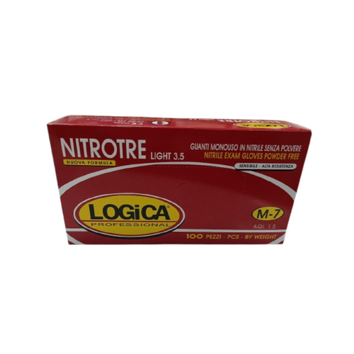 Guanti monouso in nitrile senza polvere M