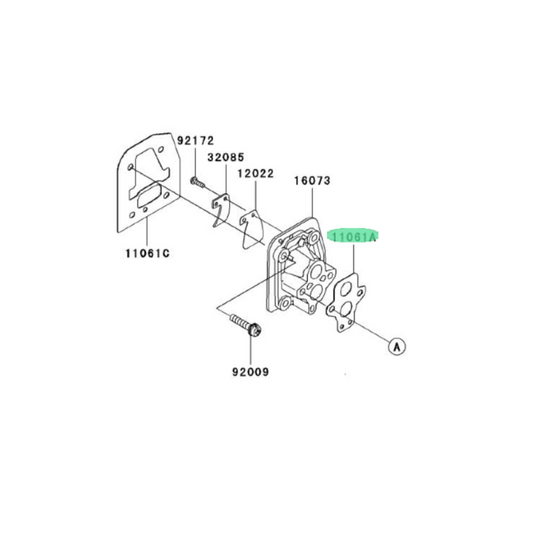 Guarnizione carburatore Kawasaki