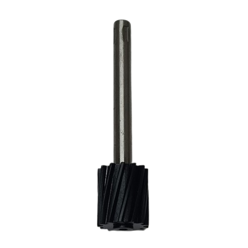 Ingranaggio Tachimetro 12mm Con Cavo 100cm Per Scooter GY6 - In Lega Di Alluminio E PC - Nero