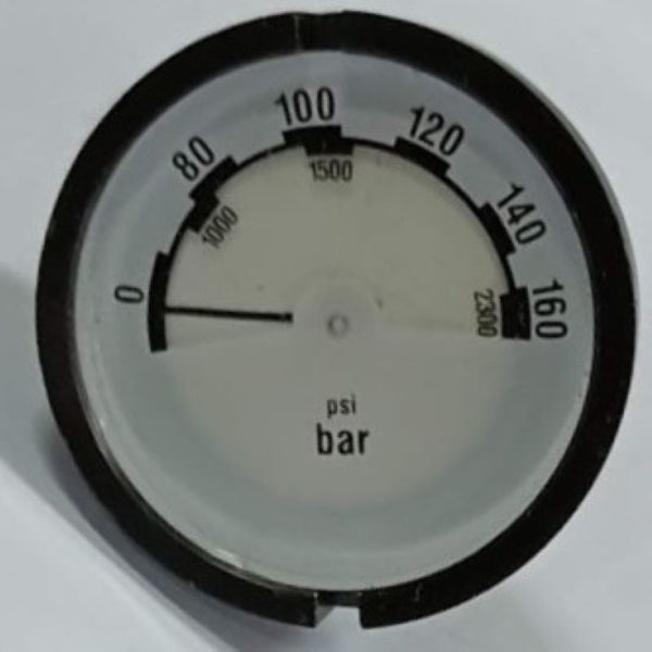 Accessori Pulitori Alta Pressione Oniissy Manometro Per Idropulitrice - 0-250 Bar, 3500 PSI, Filettatura M14, Per Pulitori 2.2-5.5 KW Manometro Acciaio Inox - 9