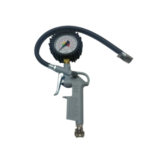 Pistola gonfiaggio con manometro