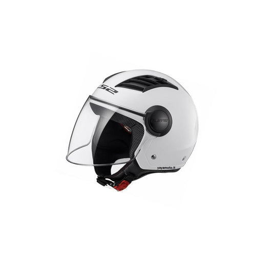 Casco Aperto con visiera  JET LS2 OF562 Airflow Bianco