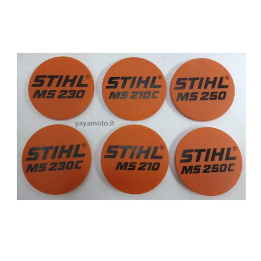 Targhetta motosega Stihl