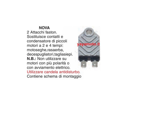 Centralina transistor motosega e decespugliatore